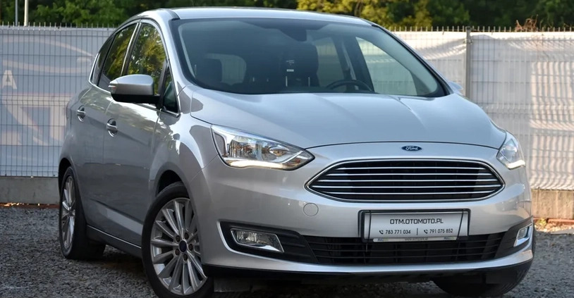 Ford C-MAX cena 39900 przebieg: 179800, rok produkcji 2016 z Dobiegniew małe 781
